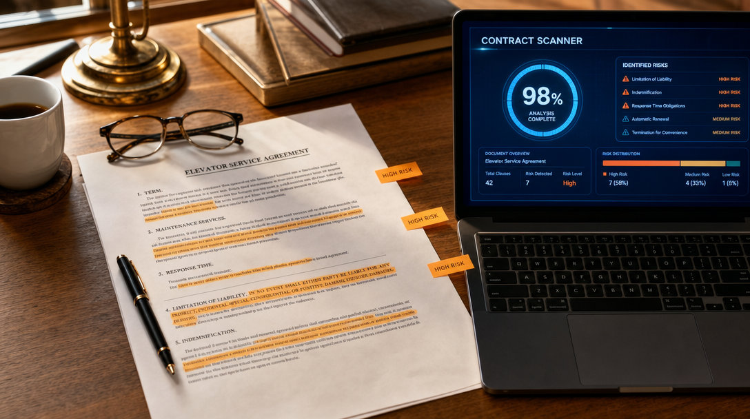 Free Contract Scanner risk report