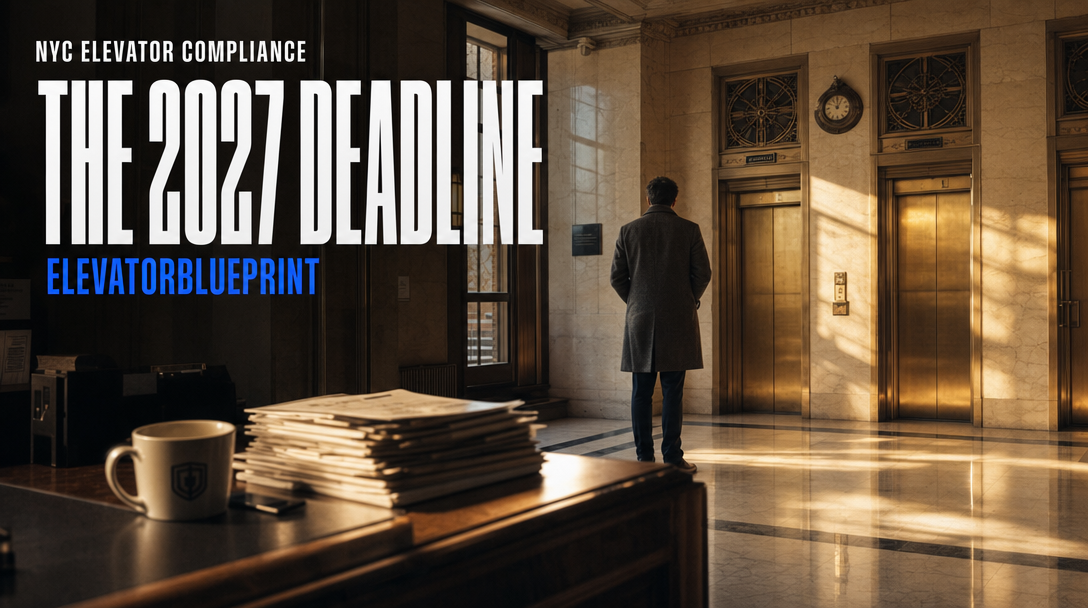 ElevatorBlueprint: The 2027 elevator deadline most NYC owners have never heard of